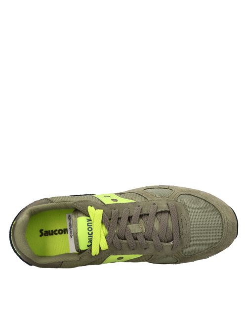 Sneakers in camoscio e tessuto SAUCONY | SHADOW ORIGINALSVERDE-BLU